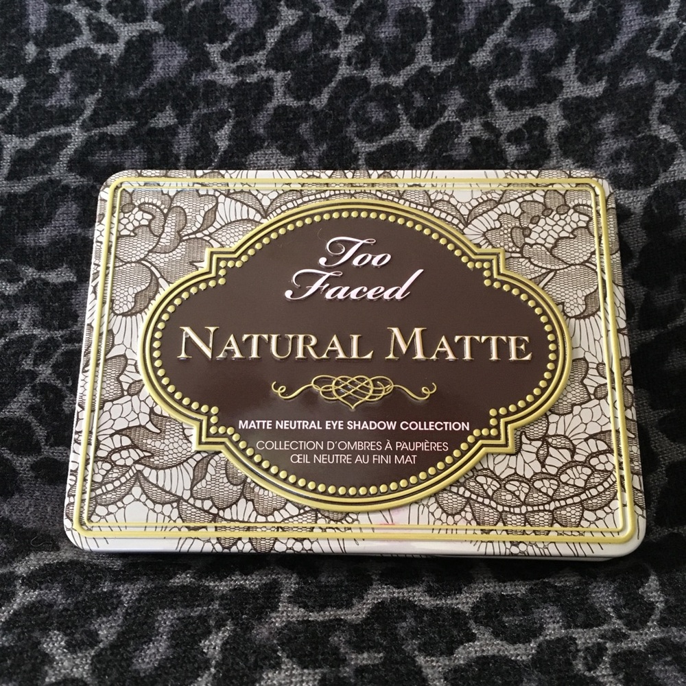 ★ The ORIGINAL TOO FACED NATURAL MATTE EYESHADOW PALETTE ★
